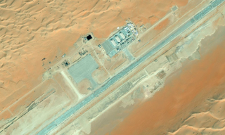 Illustration for article titled Una posible base secreta de drones de EE.UU. en Arabia Saudi, descubierta en Bing Maps